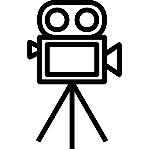camara de video icono gratis