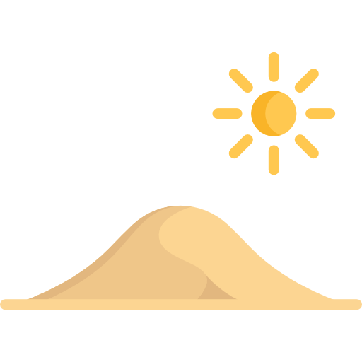 desierto icono gratis