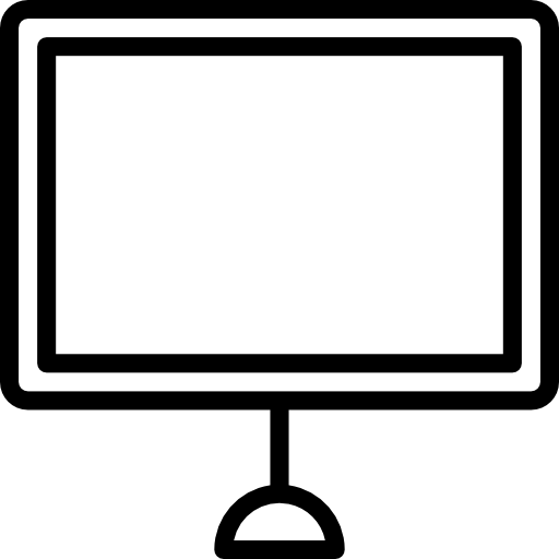 télévision Icône gratuit télévision Icône gratuit