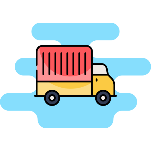 camión de envío icono gratis