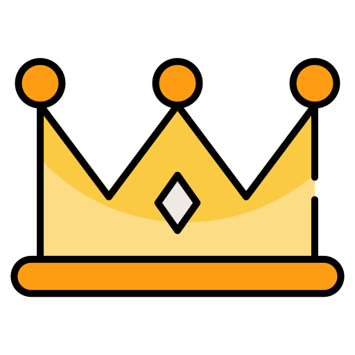 Crown Generic Outline Color icon