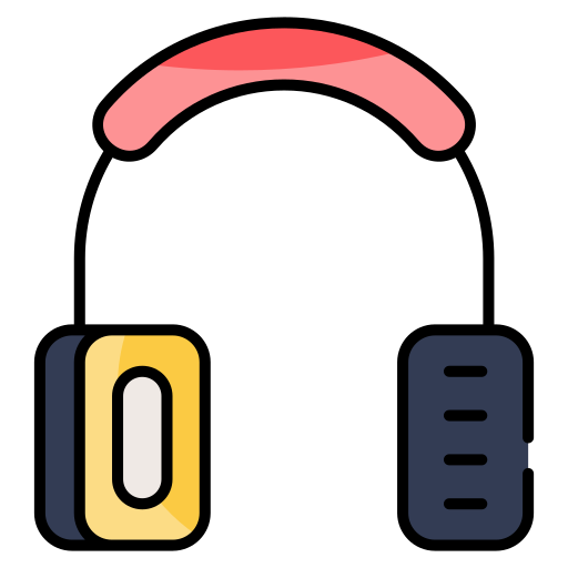 Headphone Generic Outline Color icon