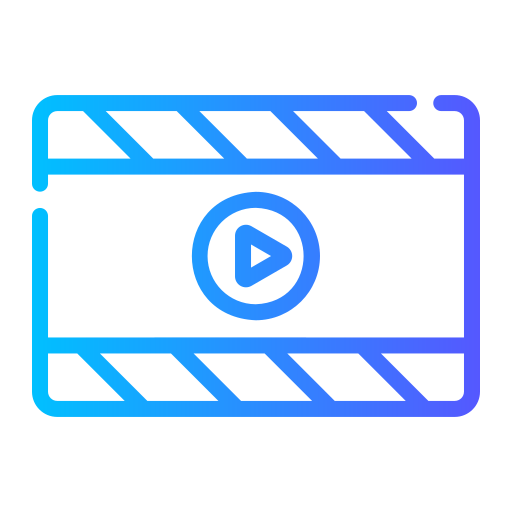 reproductor de video icono gratis