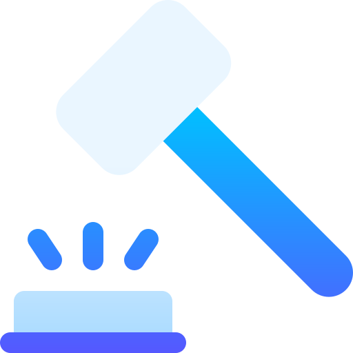 subasta icono gratis