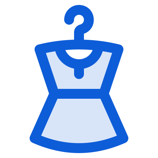 Hang clothes Generic Blue icon