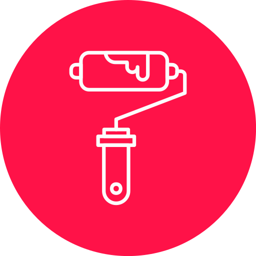 Paint roller free icon Paint roller free icon
