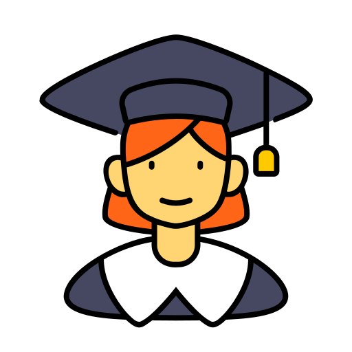 graduación icono gratis