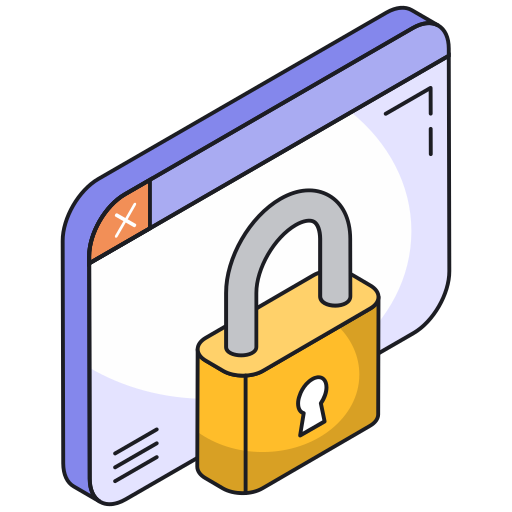 Web lock free icon