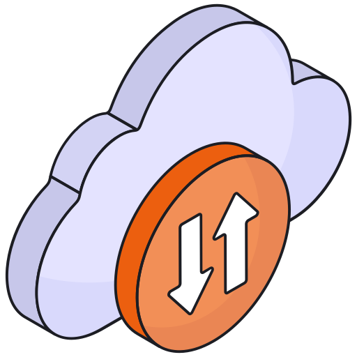 Cloud Download free icon
