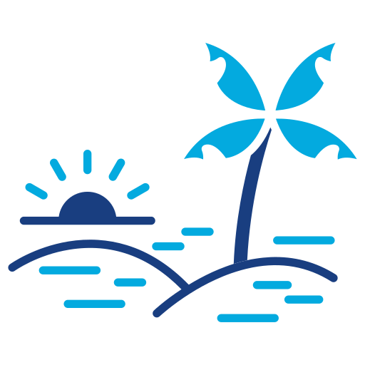 Palm tree free icon