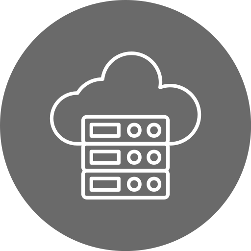 Cloud Data - free icon