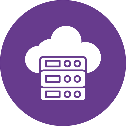 Cloud Data - free icon