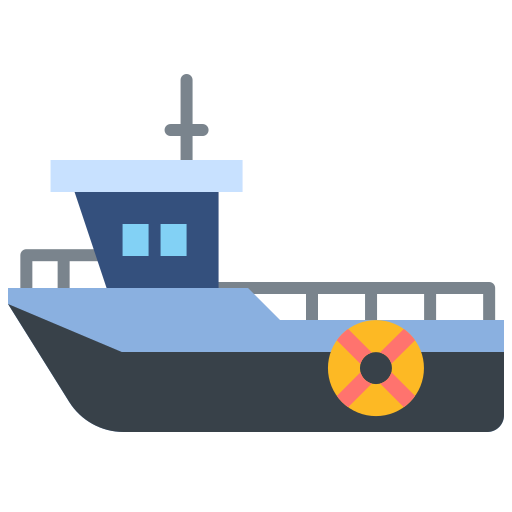 Fishing boat Generic Flat icon