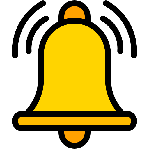 Bell Generic Outline Color icon