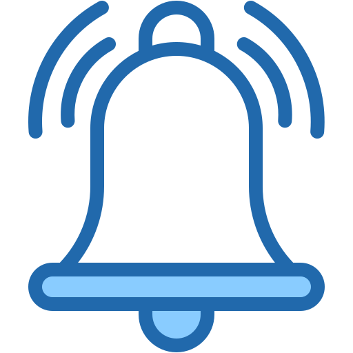 Bell Generic Blue icon