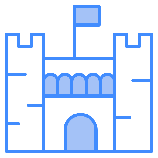 castillo icono gratis