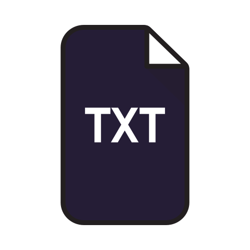 txt icono gratis