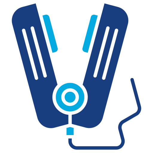 plancha de pelo icono gratis