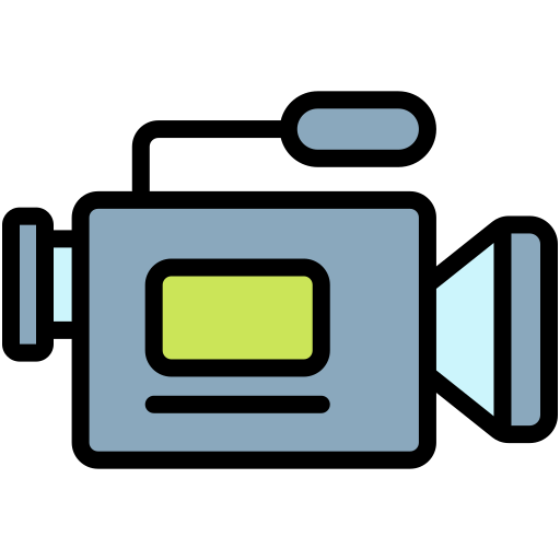 camara de video icono gratis