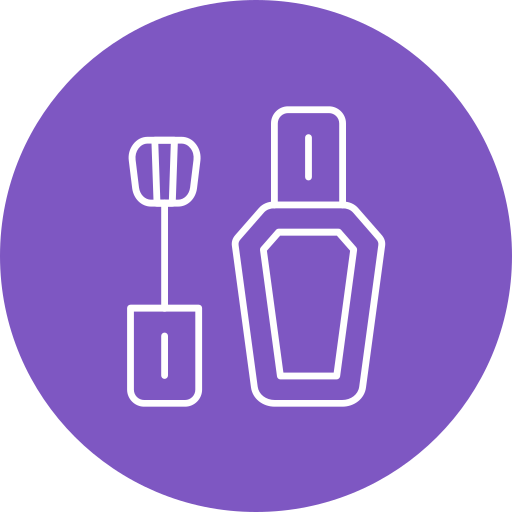 esmalte de uñas icono gratis