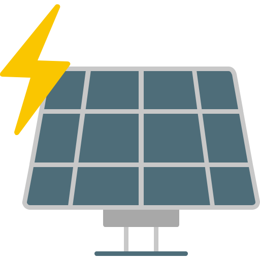 panel solar icono gratis