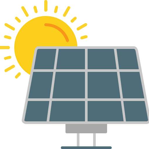 Solar panel - free icon