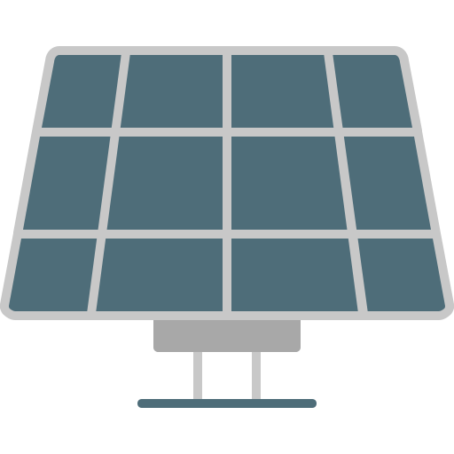 panel solar icono gratis