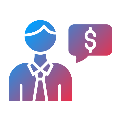 Financial advisor - free icon