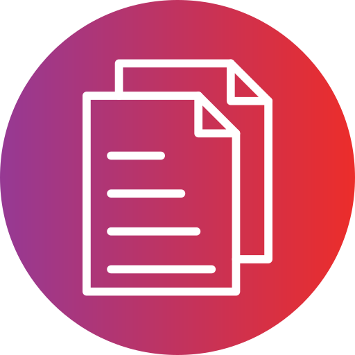 Documents Generic Flat Gradient icon