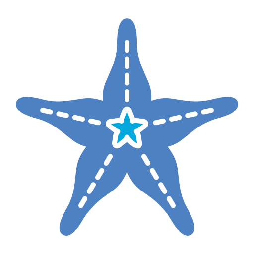 estrella de mar icono gratis