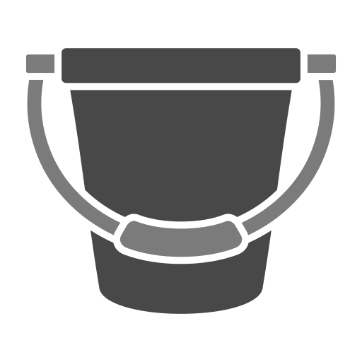 Sand bucket free icon