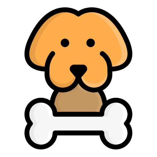 hueso de perro icono gratis