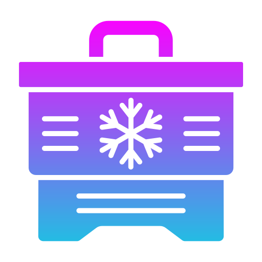 Ice box Generic Flat Gradient icon