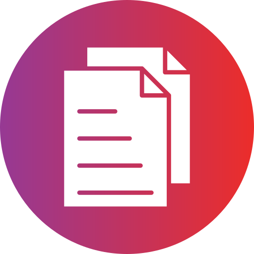 Documents Generic Flat Gradient icon