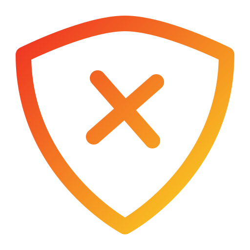 Unprotected Generic Gradient icon