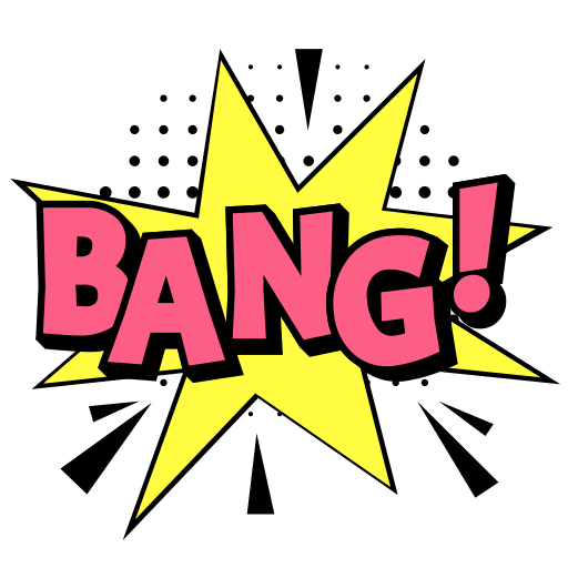 Bang Stickers - Free communications Stickers
