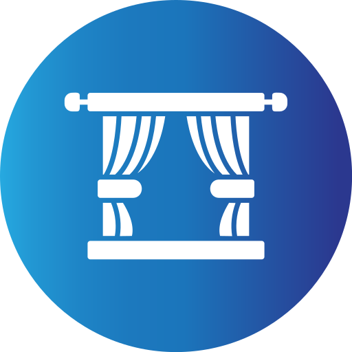 cortina icono gratis