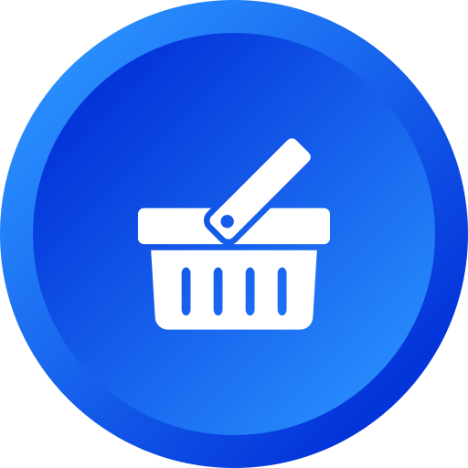 cesta de compras grátis ícone