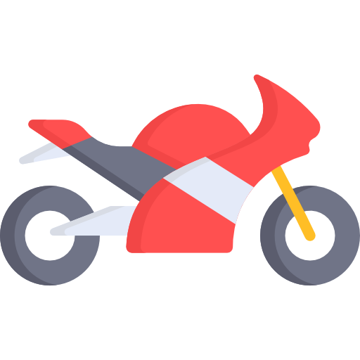 motocicleta icono gratis