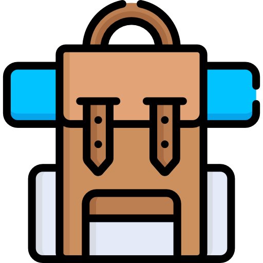 mochila grátis ícone