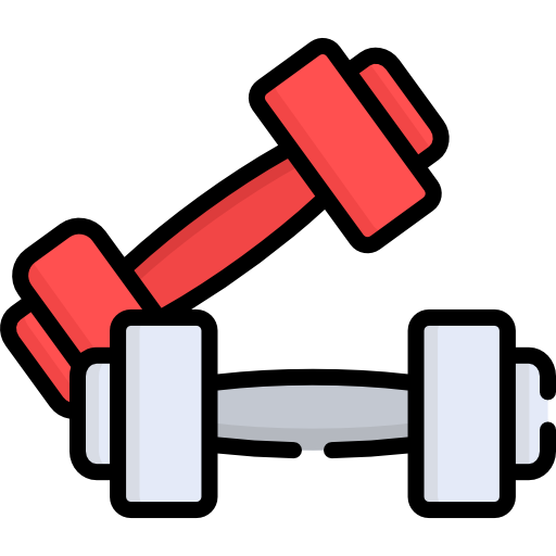 Dumbbell free icon