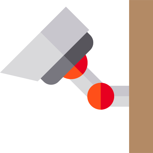 cámara de seguridad icono gratis