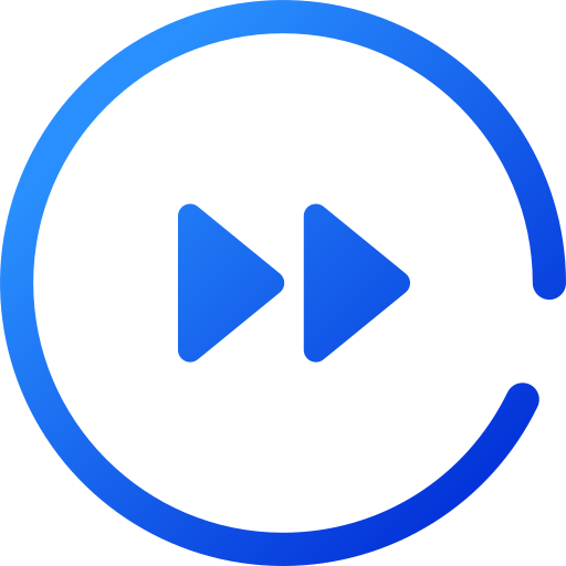avance rápido icono gratis