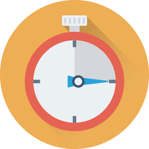 Stopwatch Generic Flat icon