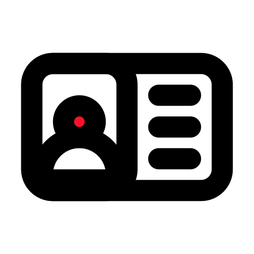 ID card free icon