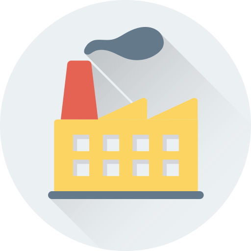 Factory Generic Flat icon