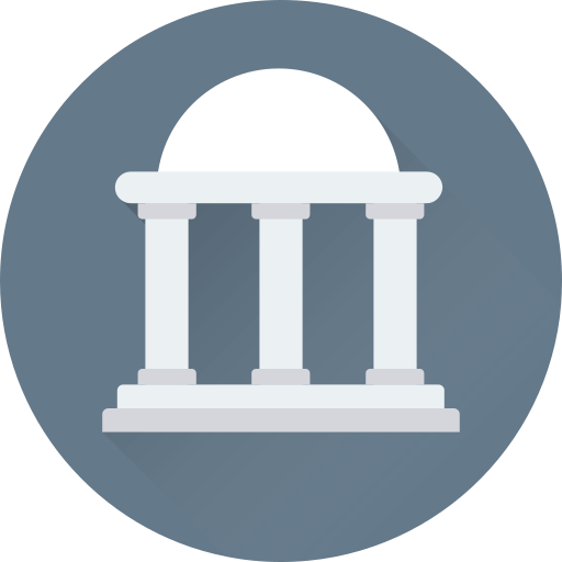 Edificio de cúpula icono gratis