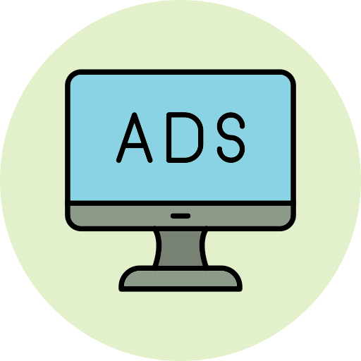 anuncios icono gratis