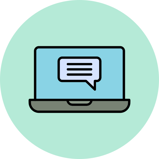 discussion en ligne Icône gratuit discussion en ligne Icône gratuit