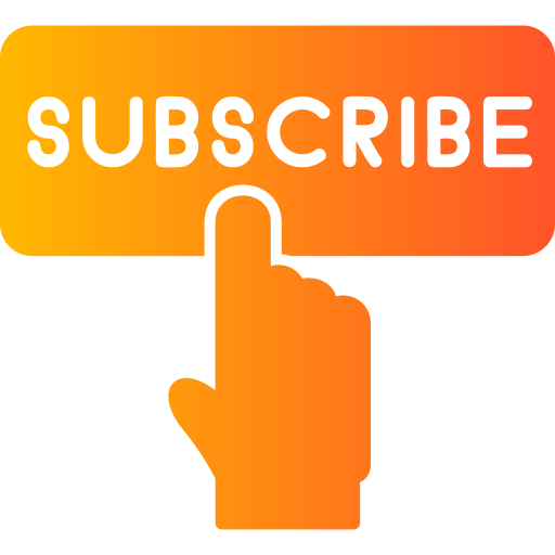 Subscribe Generic Flat Gradient icon